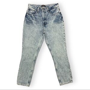 Abercrombie and Fitch Acid wash mom jeans